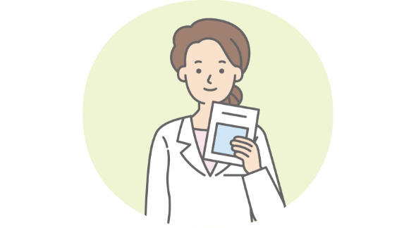 薬剤師「薬物療法のサポーター」のイラスト